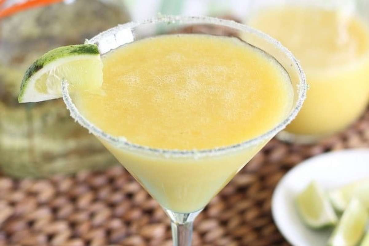 Creamsicle Margaritas with Mango & Coconut