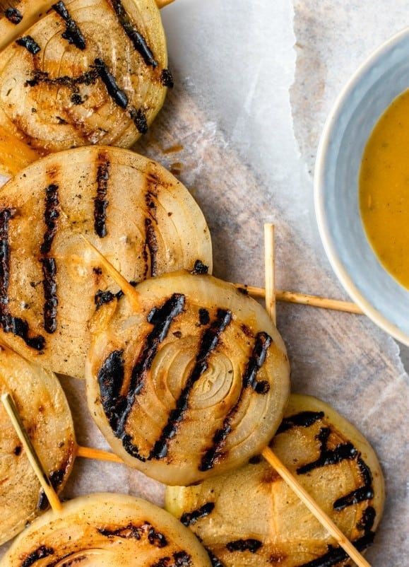 Sweet Summer Grilled Onion Delights