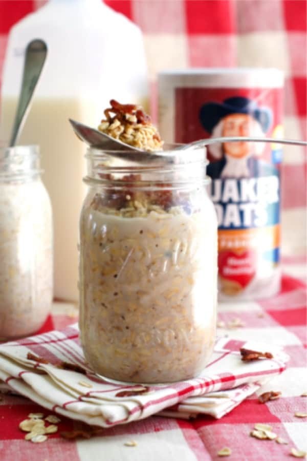 Sweet and Savory Overnight Oat Delight