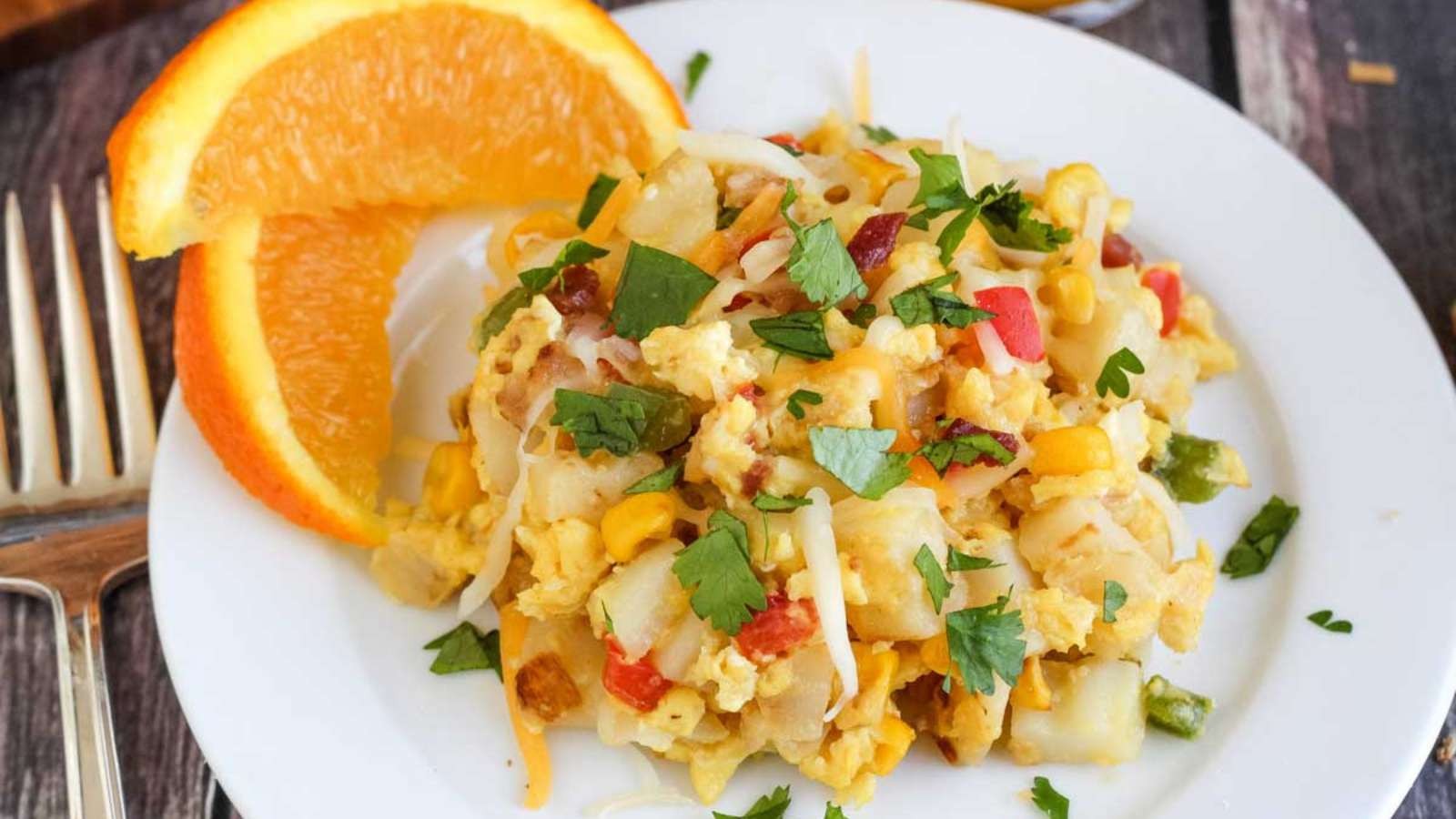 Scrambled Breakfast in a Hearty Skillet