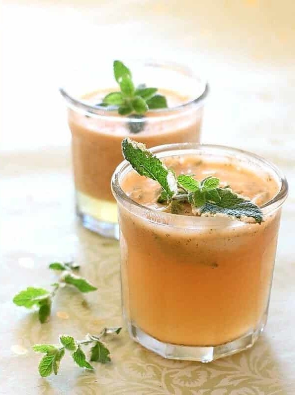 Mojito Meets Sweet Cantaloupe Bliss