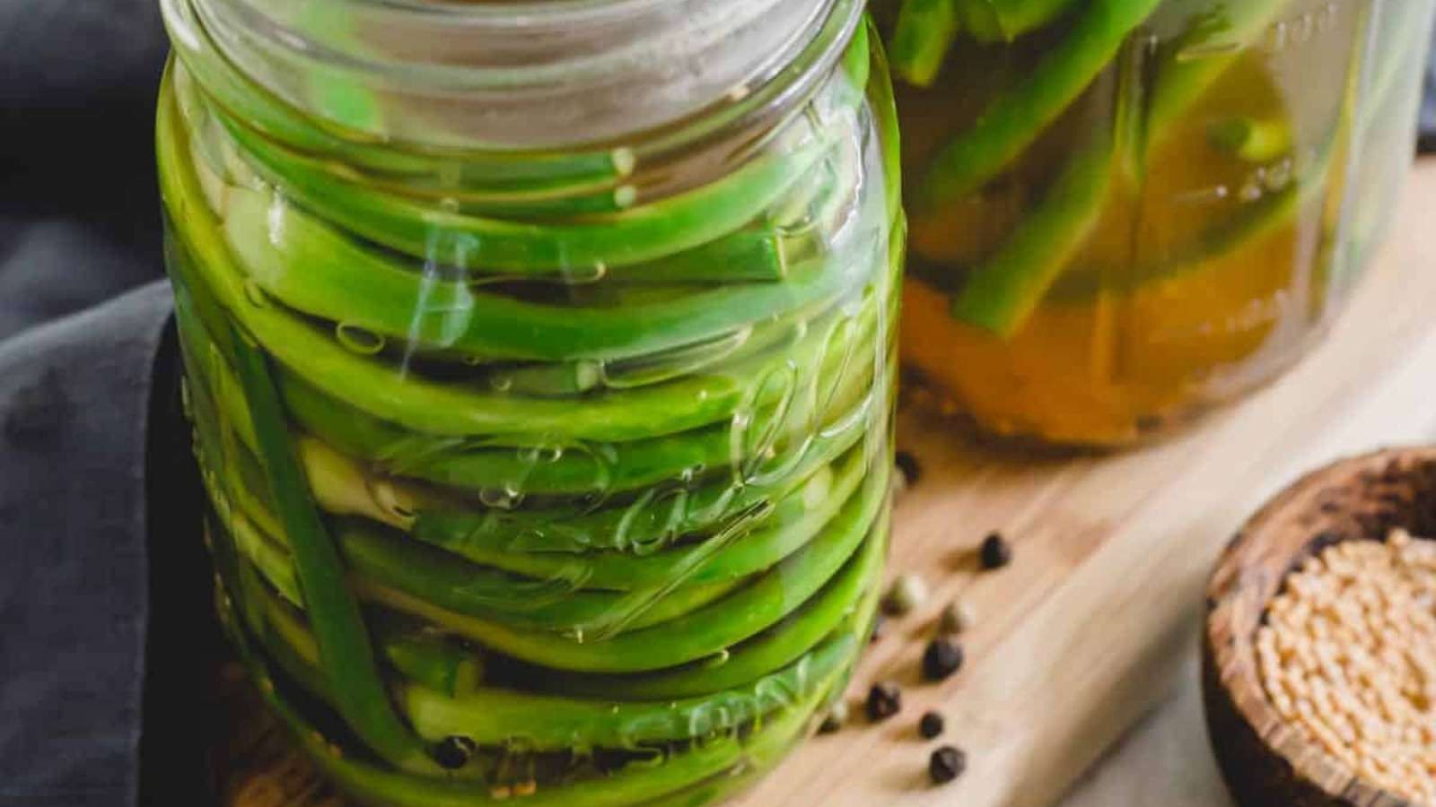 Quick Pickled Garlic Delights