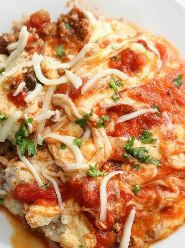 Keto Lasagna Without the Noodle