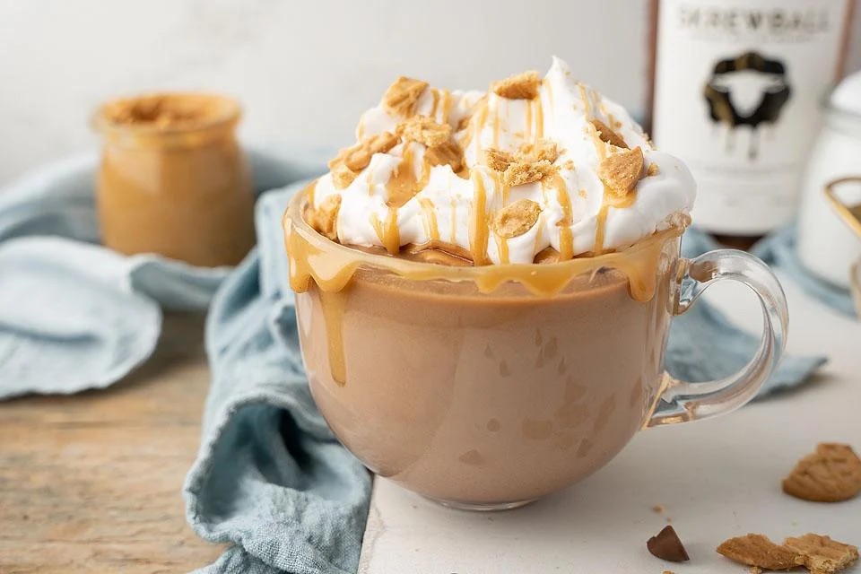 Whiskey Spiked Peanut Butter Hot Cocoa