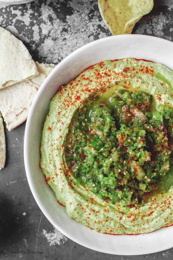 Creamy Avocado Hummus Recipe