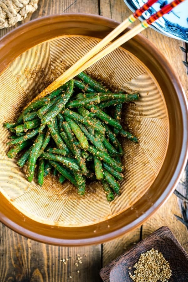 Green Bean Miso Salad Recipe