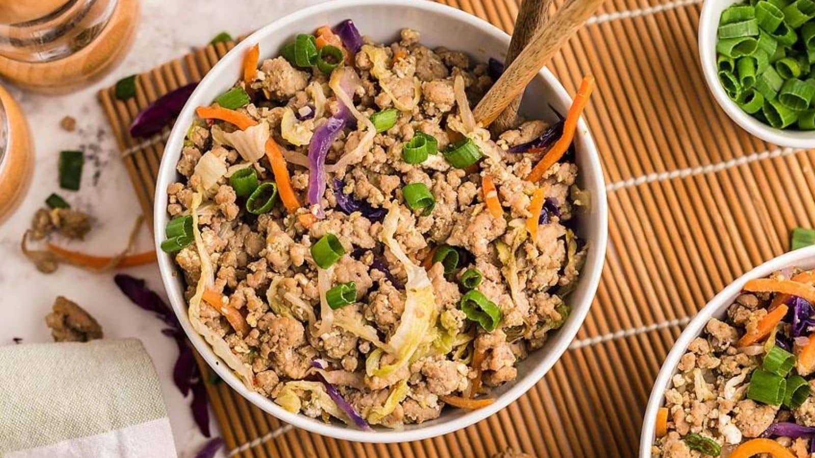 Egg Roll Flavors in a Delicious Bowl