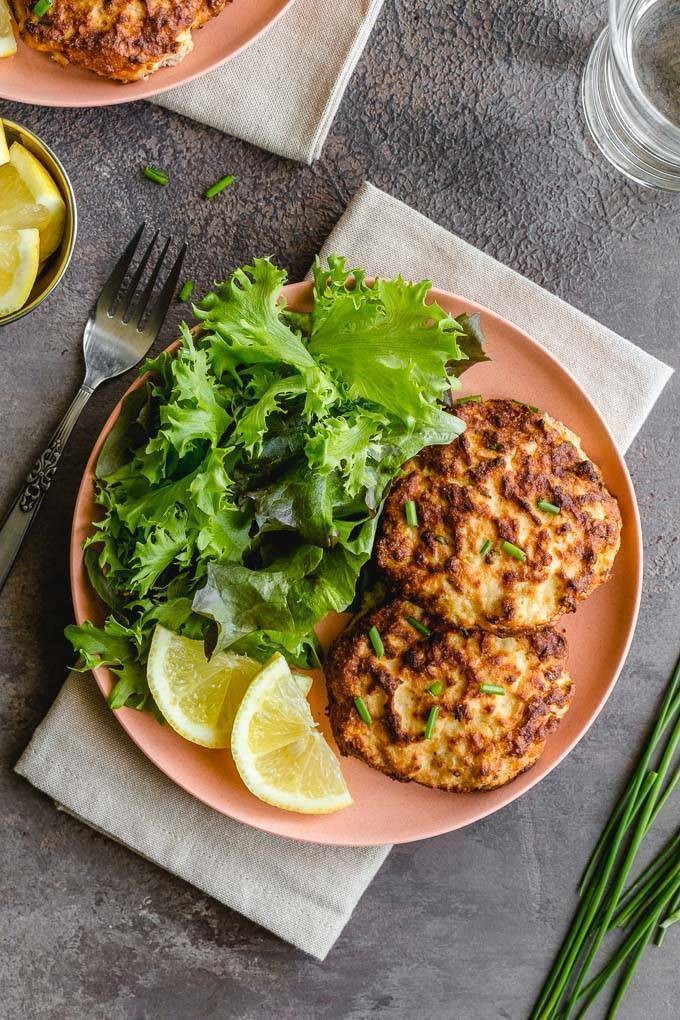 Gluten-Free Salmon Patties in the Air Fryer