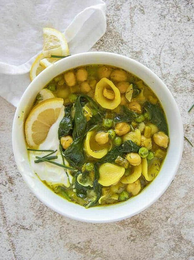 Spring Veggie Chickpea Delight