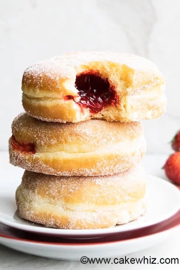 Easy Homemade Jelly-Filled Donuts Recipe