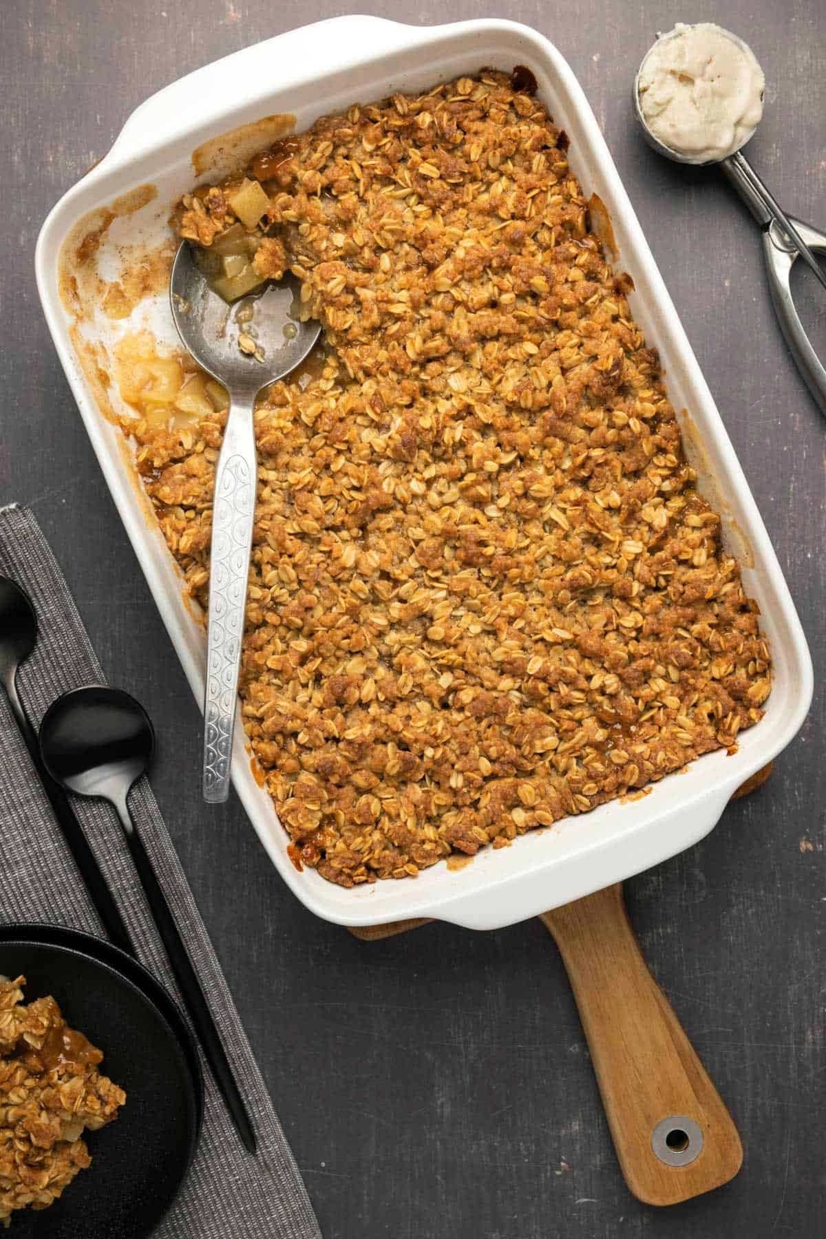 Easy Cinnamon Apple Crisp Recipe