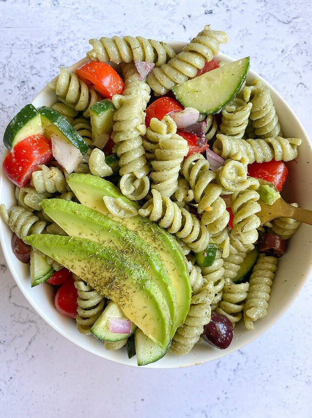 Vegan Pasta Salad in Minutes