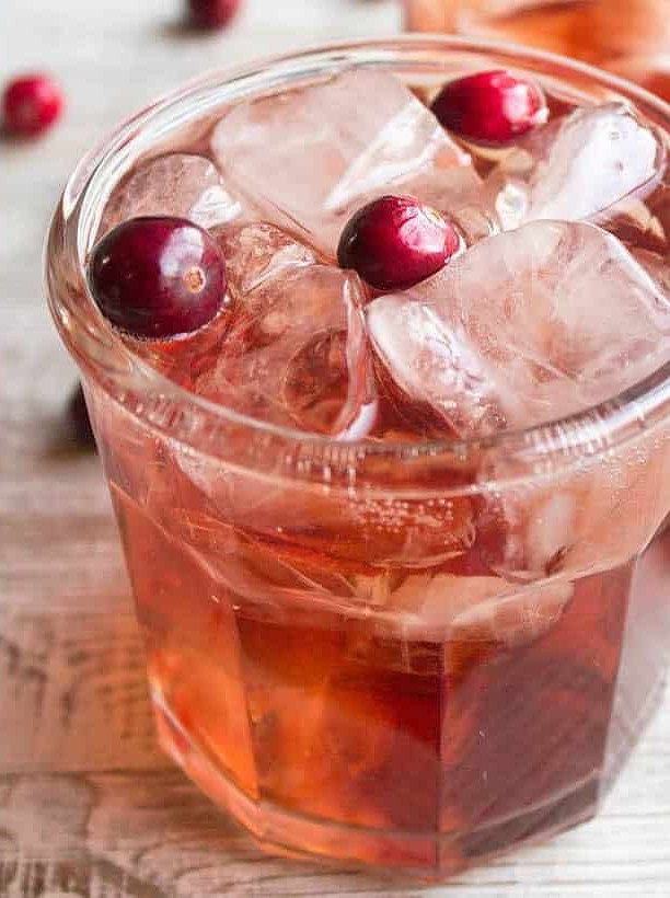 Cranberry Apple Fizz
