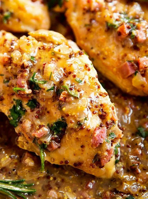 Bacon Honey Mustard Chicken Delight