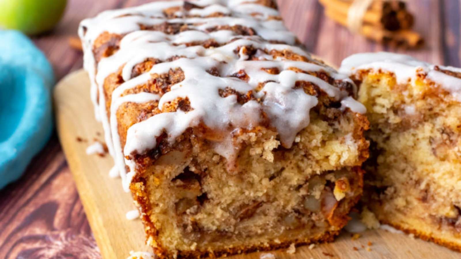 Cinnamon Apple Quick Bread Treat