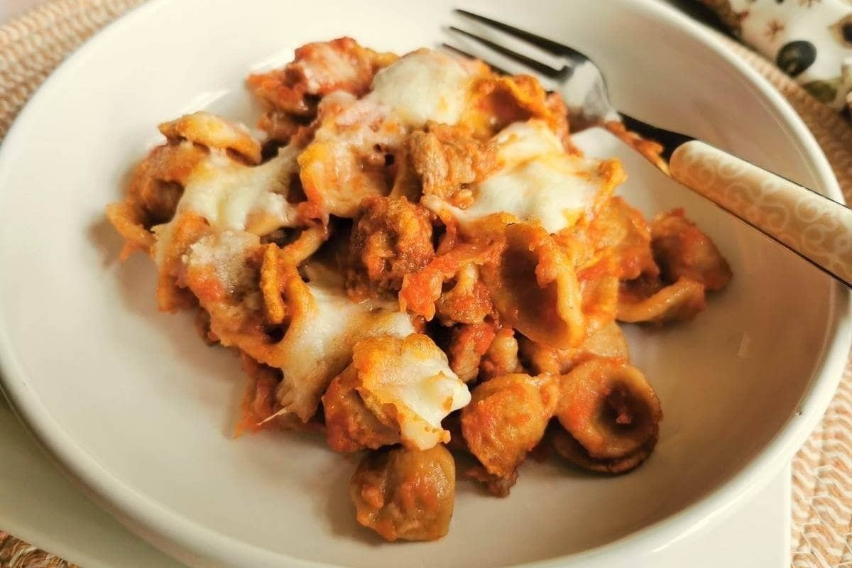 Lamb Baked Orecchiette from Puglia