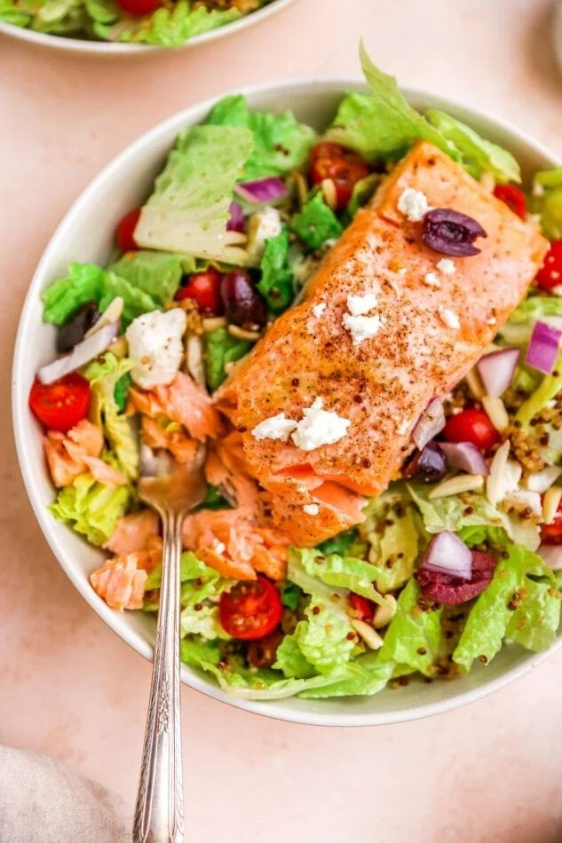 Salmon Summer Salad in a Flash