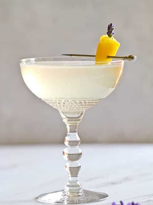 Lavender Twist on the Classic French 75