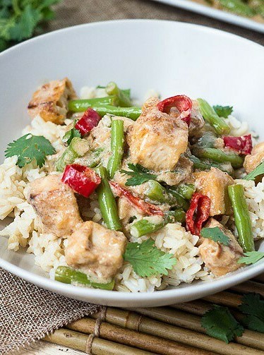 Spicy Tofu in Coconut Bicol Sauce