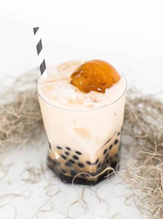 Spiced Chai Cocktail with a Dark Twist