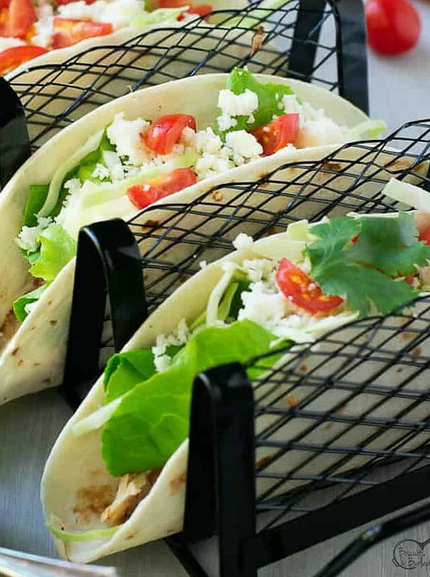 Tangy Grilled Fish Tacos with Baja Zing