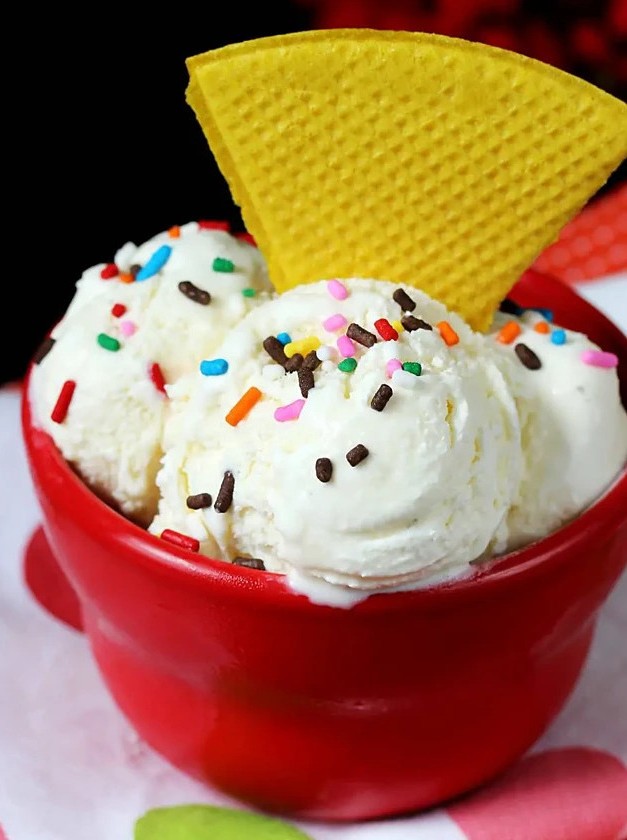 Mixing Up Delicious Homemade Ice Cream