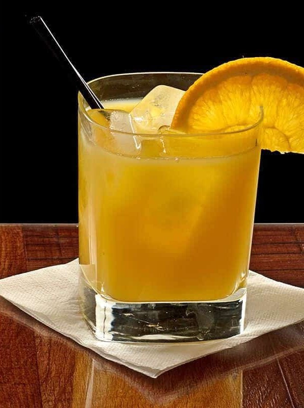 Vodka Sunrise Classic Cocktail