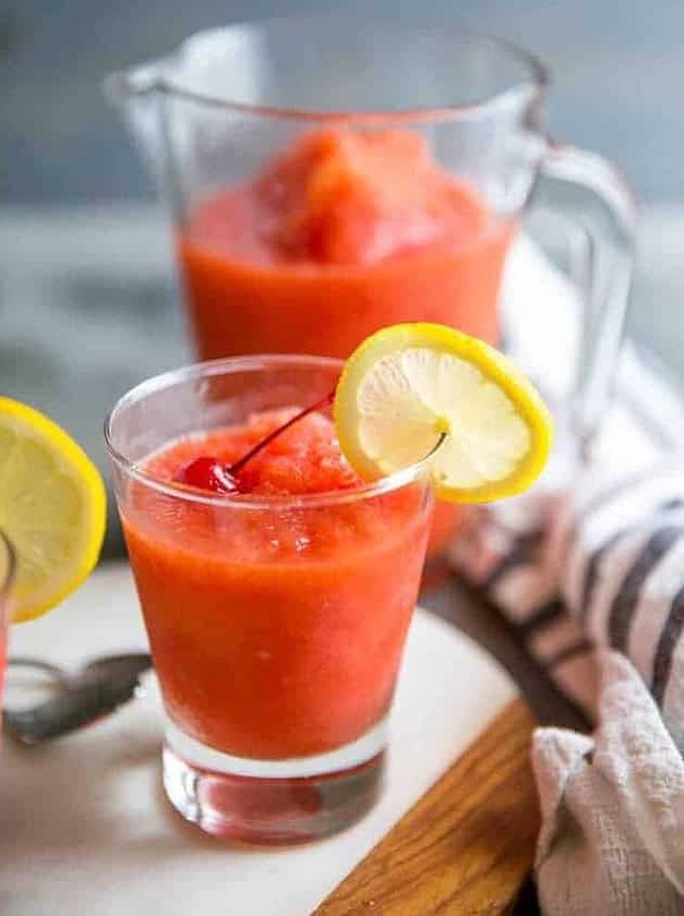 Bourbon Holiday Punch in Icy Bliss