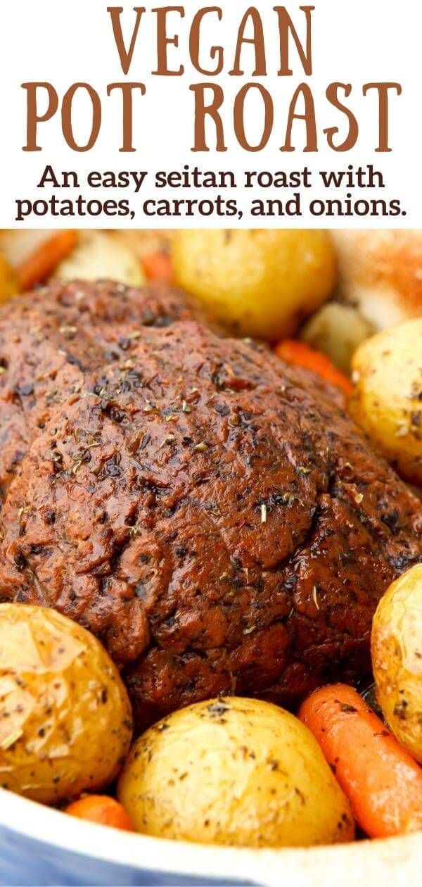Portobello Mushroom Beef Alternative Pot Roast