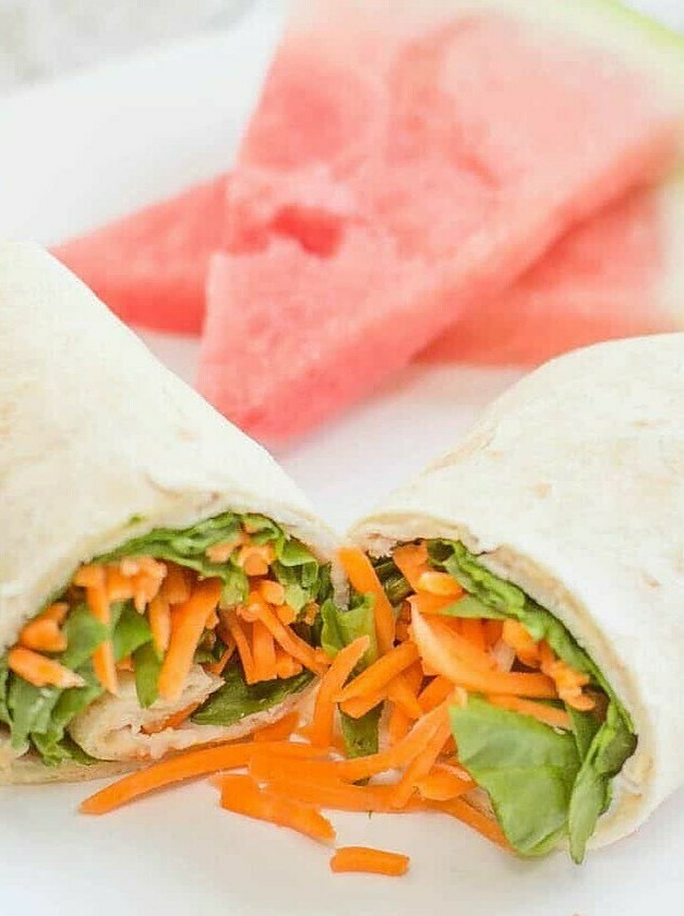Prep Ahead Lunch Wraps with Fresh Flavors