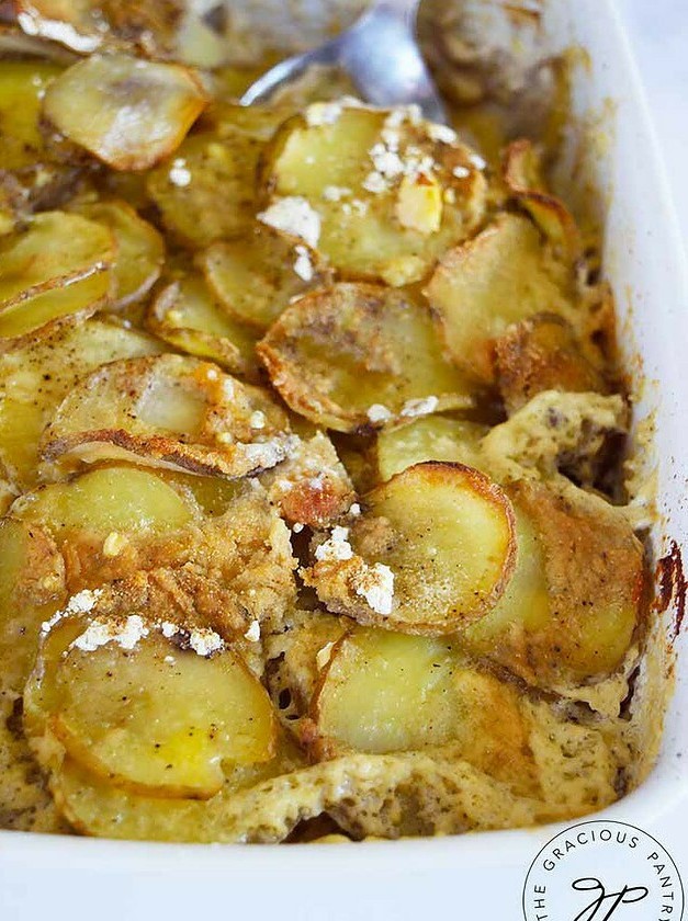 Healthy Holiday Potato Casserole