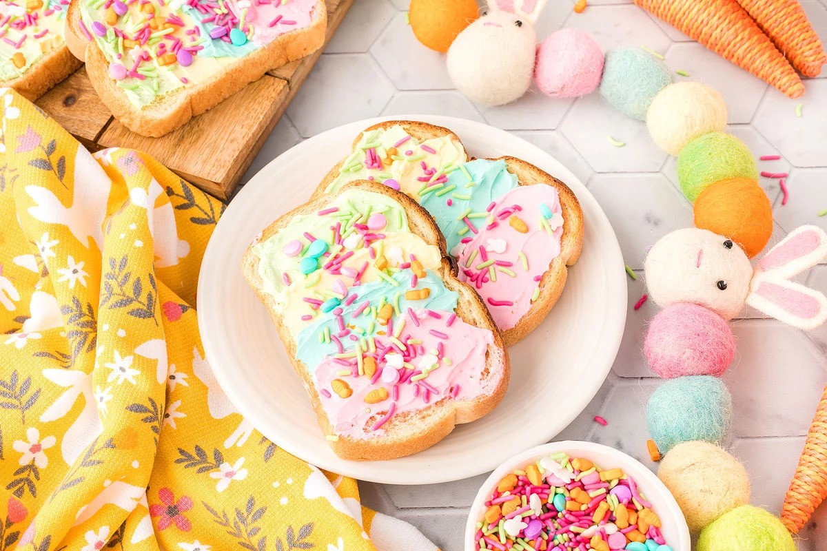 Colorful Cream Cheese Sprinkle Delight