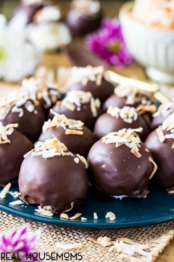Decadent Dark Chocolate Cherry Truffle Bites