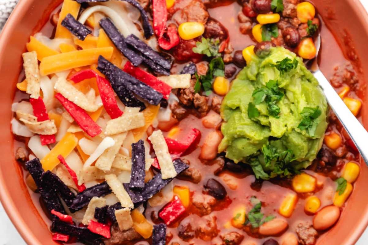 Quick Pantry-Friendly Taco Soup Delight