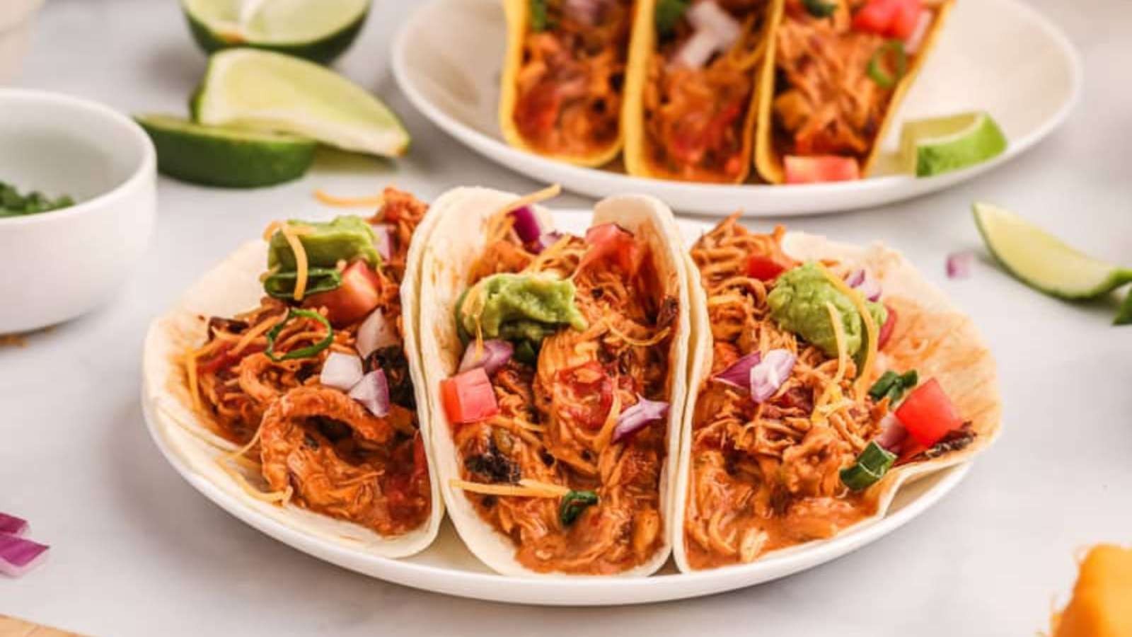 Slow Cooker Chicken Taco Magic