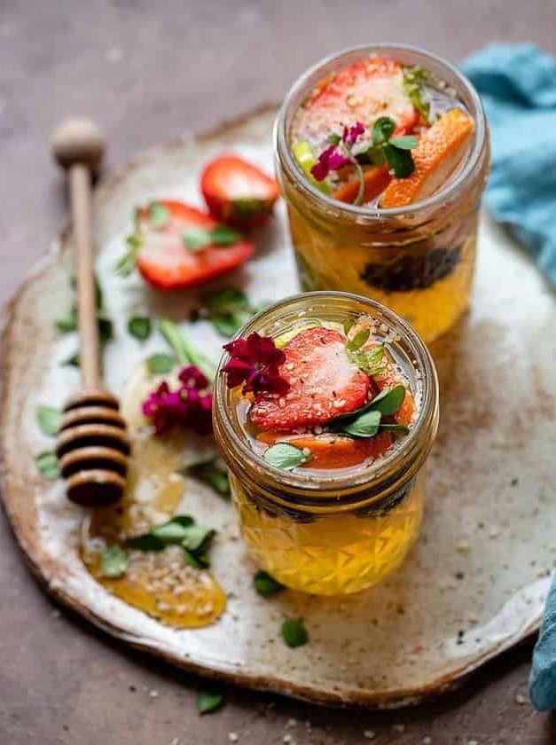 Tequila Kombucha Twist with Fresh Flair