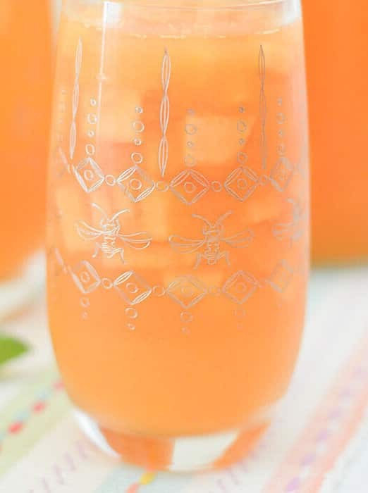 Summer Cantaloupe Chardonnay Refresher