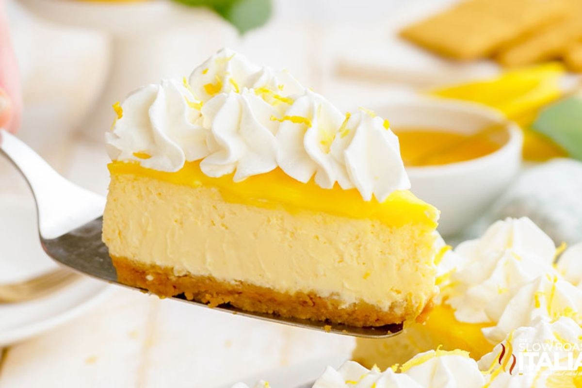 Citrus Graham Crust Cheesecake Delight