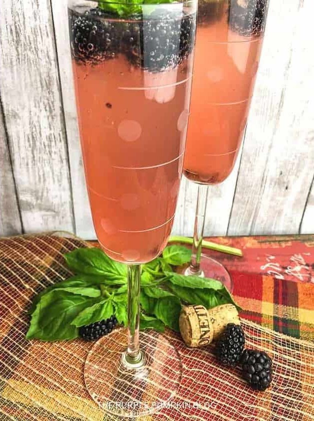 Basil Blissful Fall Fizz