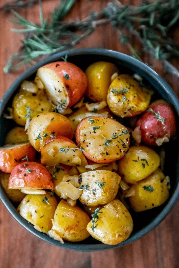 Garlic Butter Baked Potatoes Delight