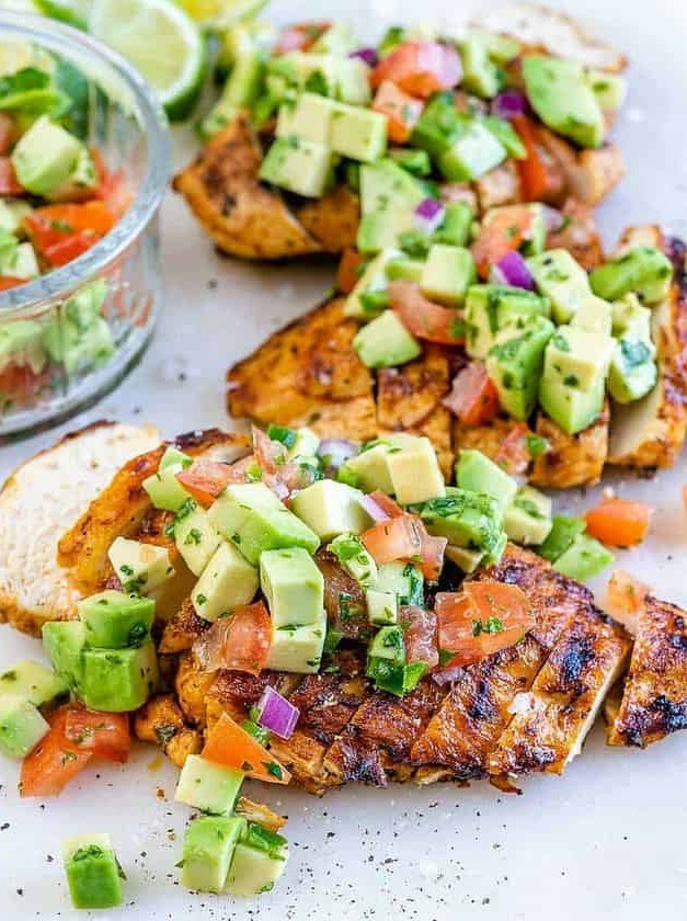 Citrusy Chicken with Avocado Creaminess
