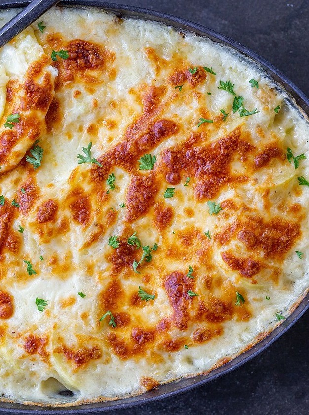 Cheesy Golden Potato Delight