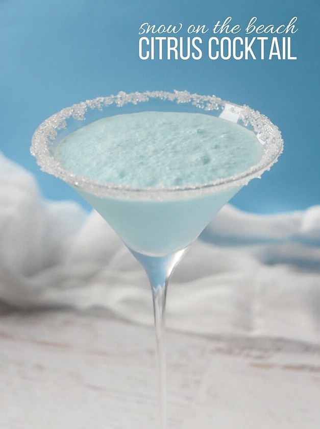 Blue Oasis Martini Delight