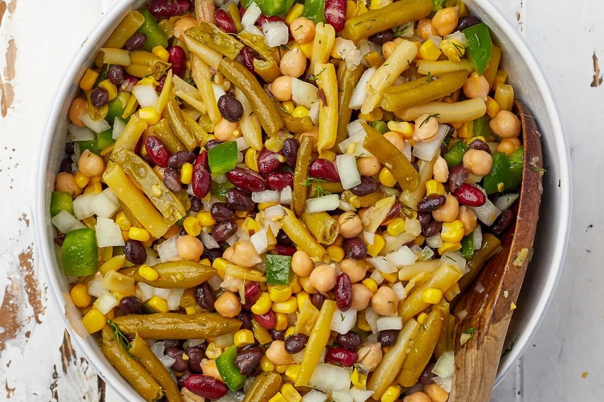 Quick 5-Bean Summer Side Dish