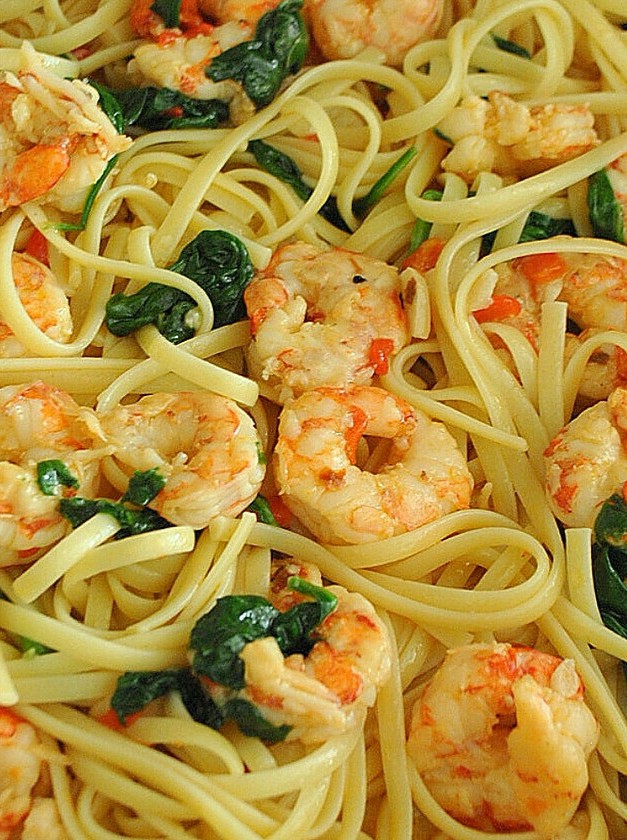 Argentinian Shrimp Pasta Delight