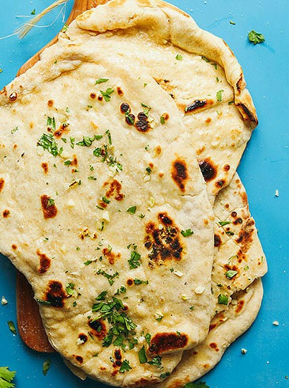 Quick Indian-Style Vegan Flatbread Recipe