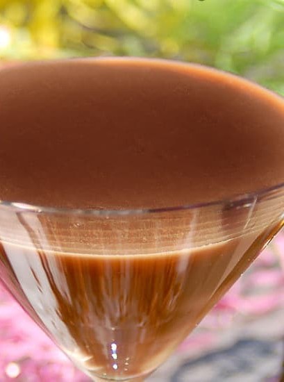 Chocolate Bunny Bliss in a Glass