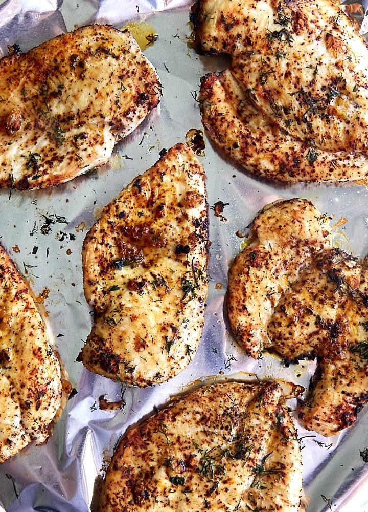 Crispy Baked Chicken Thigh Delights
