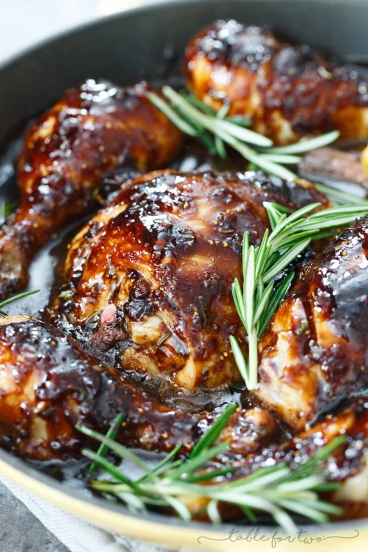 Southwestern Shrimp & Chicken BBQ Skillet Delight