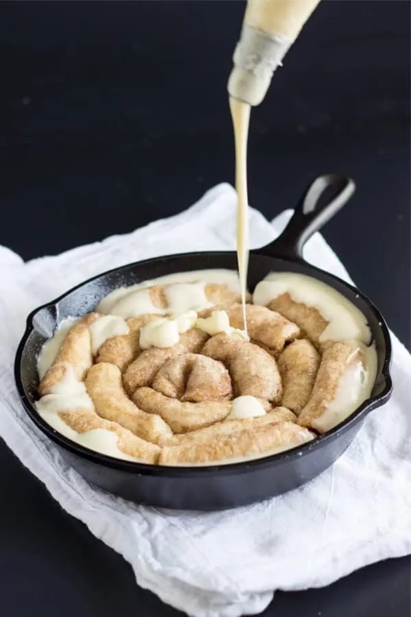 Skillet Cinnamon Cake Recipe Bliss